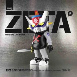 Devil Toys LTD ZETA TEQ63 Soft Vinyl 6" Medium Figure By Quiccs X Devil Toys Limited Stock!
