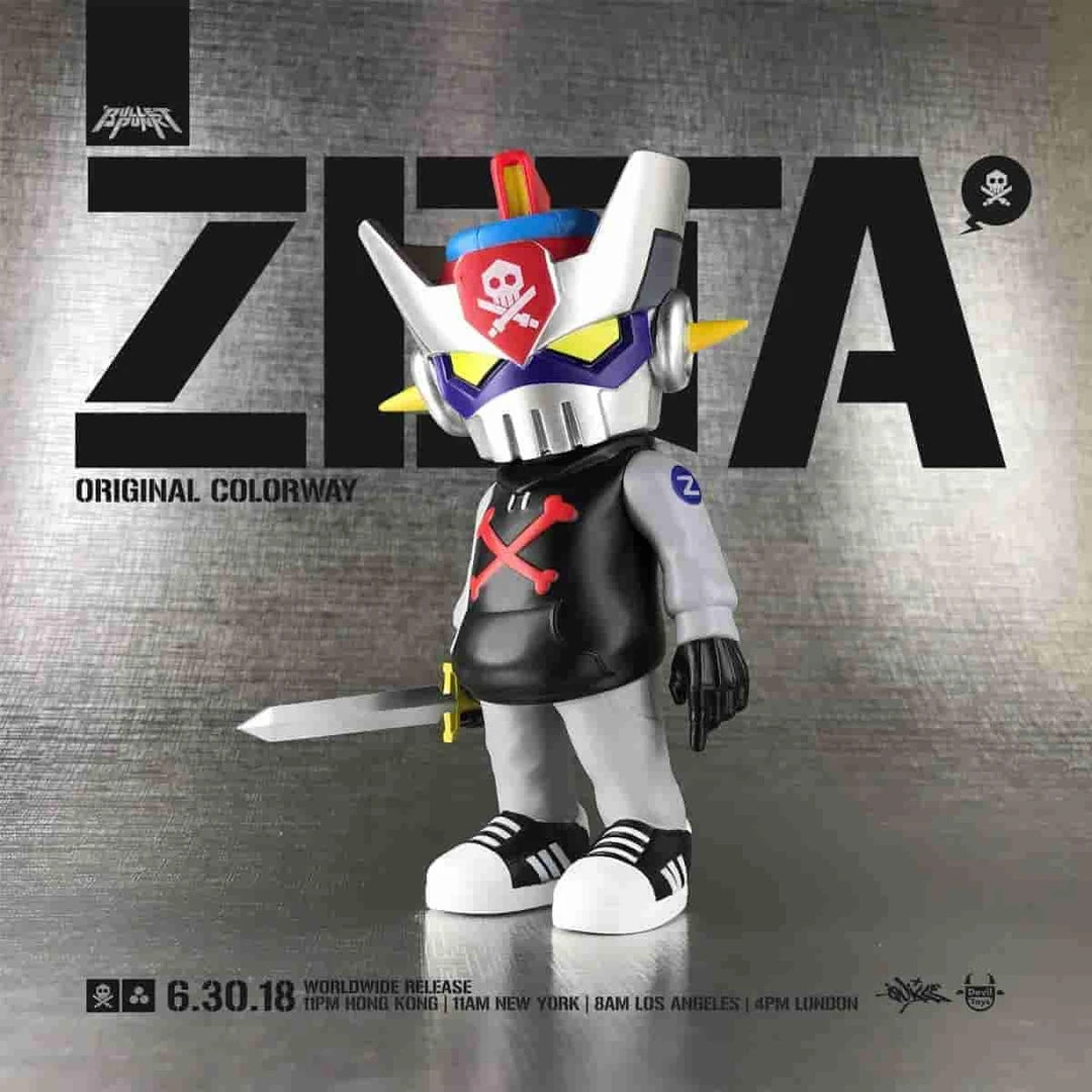 Devil Toys LTD ZETA TEQ63 Soft Vinyl 6" Medium Figure By Quiccs X Devil Toys Limited Stock! 1 Devil Toys LTD ZETA TEQ63 Soft Vinyl 6" Medium Figure By Quiccs X Devil Toys Limited Stock!