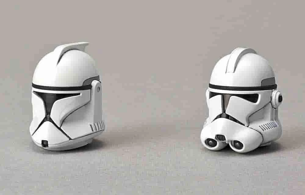 Star Wars Clone Trooper 1/12 Scale Model Kit By Bandai 7 Star Wars Clone Trooper 1/12 Scale Model Kit By Bandai