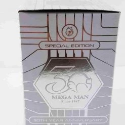 Mega Man 3" Silver Chrome 30th Anniversary NYCC Exclusive By Kidrobot