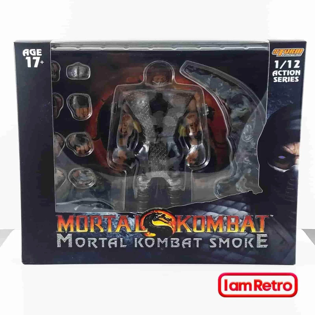 Smoke - Mortal Kombat Ninja Action Figure NYCC Exclusive By Storm Collectibles Medium Figures 1 Smoke - Mortal Kombat Ninja Action Figure NYCC Exclusive By Storm Collectibles Medium Figures