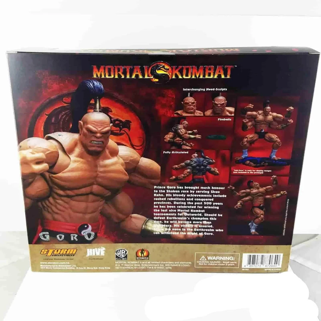 Medium Figures Storm Collectibles - Prince Goro Mortal Kombat - 1/12 Scale Action Figure 2 Medium Figures Storm Collectibles - Prince Goro Mortal Kombat - 1/12 Scale Action Figure