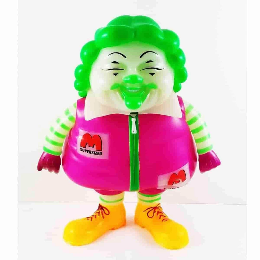 IAMRETRO MC SuperSized Black Light Magic Green/Purple By SFBI Popaganda Ron English 1 IAMRETRO MC SuperSized Black Light Magic Green/Purple By SFBI Popaganda Ron English