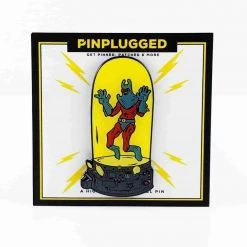 Man Ray SpongeBob Inspired Enamel Pin By Pin Plugged