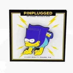 The Simpsons Bartman Simpsons Inspired Enamel Pin By Pin Plugged