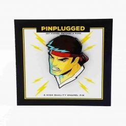 Ryu Street Fighter Enamel Pin By Pin Plugged