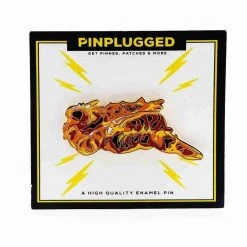 IAMRETRO Street Fighter II Damage Frame SNES Inspired Enamel Pin By Pin Plugged