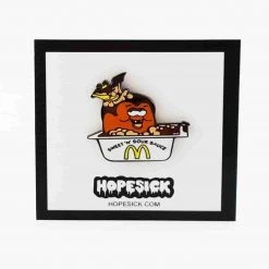 Dracula McNugget In Bath Sauce Enamel Pin By Hope Sick Pins & Patches