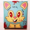 Sket One Sket_One Bloody Bucky By Sket-One Premium Gallery Wrapped Canvas Print 16x20 IamRetro Exclusive