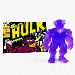 Jesse JFR Montgomery Purps 4:20 Edition Resin Sculpture By JesseJFR X IamRetro