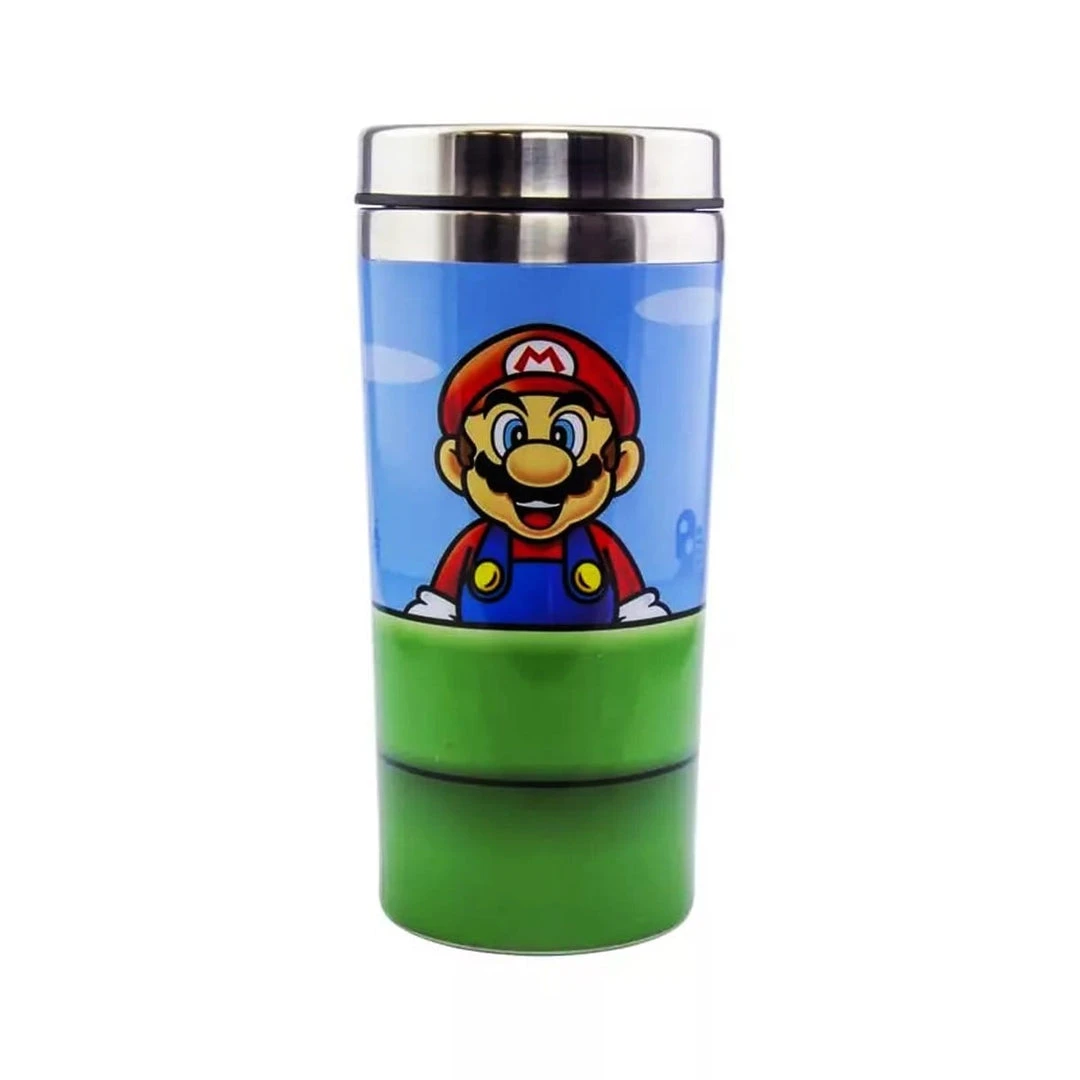 Super Mario Bros Warp Pipe Super Mario Travel Mug By Nintendo 4 Super Mario Bros Warp Pipe Super Mario Travel Mug By Nintendo