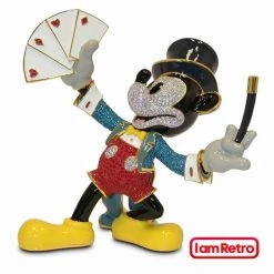 Magician Mickey Mouse Figurine By Arribas Brothers X Disney With Swarovski® Crystals