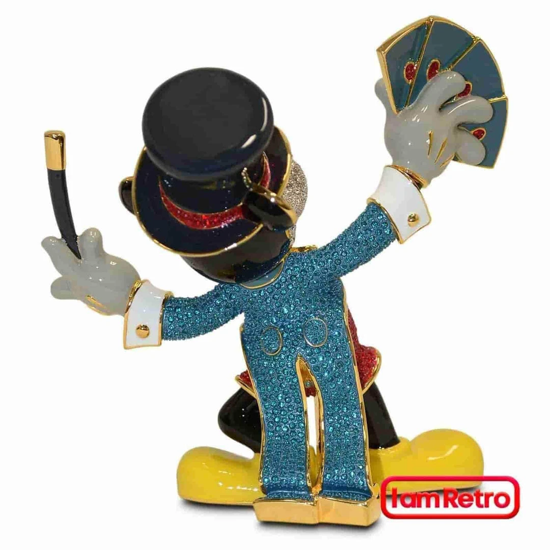 Magician Mickey Mouse Figurine By Arribas Brothers X Disney With Swarovski® Crystals 2 Magician Mickey Mouse Figurine By Arribas Brothers X Disney With Swarovski® Crystals