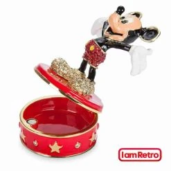 Mickey Mouse Trinket Box By Arribas Brothers X Disney With Swarovski® Crystals