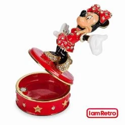 Minnie Mouse Trinket Box By Arribas Brothers X Disney With Swarovski® Crystals