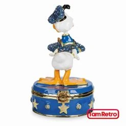 Donald Duck Trinket Box By Arribas Brothers X Disney With Swarovski® Crystals
