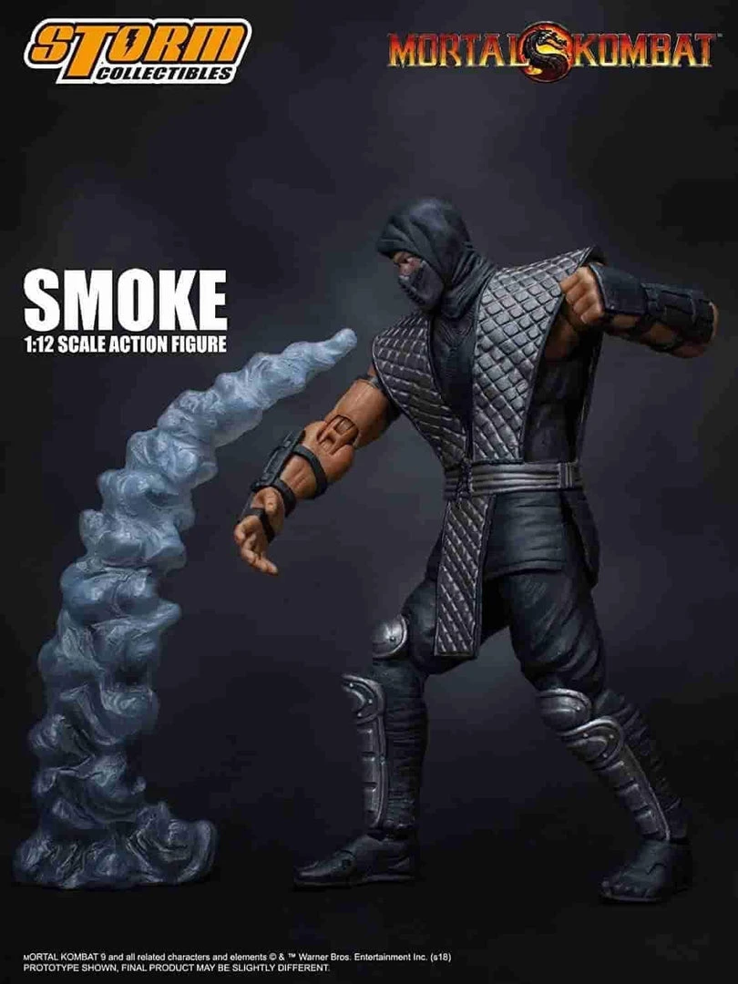 Smoke - Mortal Kombat Ninja Action Figure NYCC Exclusive By Storm Collectibles Medium Figures 13 Smoke - Mortal Kombat Ninja Action Figure NYCC Exclusive By Storm Collectibles Medium Figures