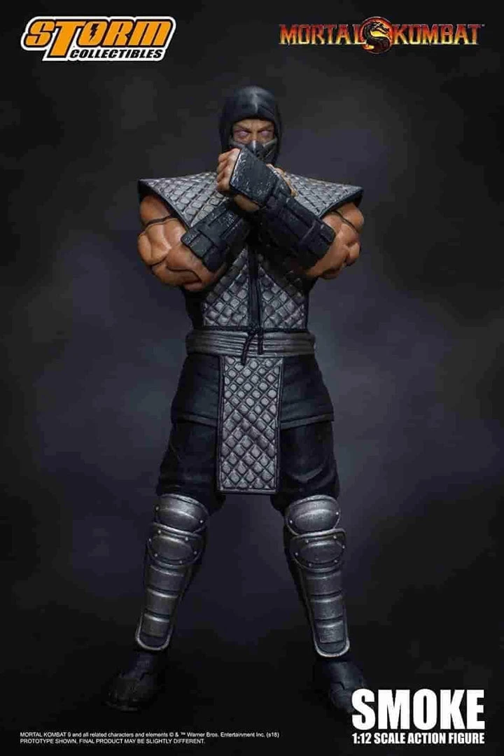 Smoke - Mortal Kombat Ninja Action Figure NYCC Exclusive By Storm Collectibles Medium Figures 12 Smoke - Mortal Kombat Ninja Action Figure NYCC Exclusive By Storm Collectibles Medium Figures