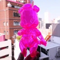 Piggums Neon PK Sofubi Frank Kozik X Black Book Toy