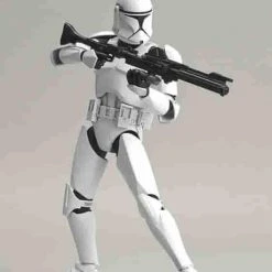 Star Wars Clone Trooper 1/12 Scale Model Kit By Bandai 12 Star Wars Clone Trooper 1/12 Scale Model Kit By Bandai