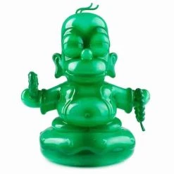 IamRetro Exclusive Medium 7" Jade Homer Buddha - The Simpsons X Kidrobot 11 IamRetro Exclusive Medium 7
