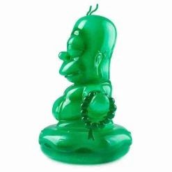 IamRetro Exclusive Medium 7" Jade Homer Buddha - The Simpsons X Kidrobot 13 IamRetro Exclusive Medium 7