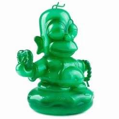 IamRetro Exclusive Medium 7" Jade Homer Buddha - The Simpsons X Kidrobot 16 IamRetro Exclusive Medium 7