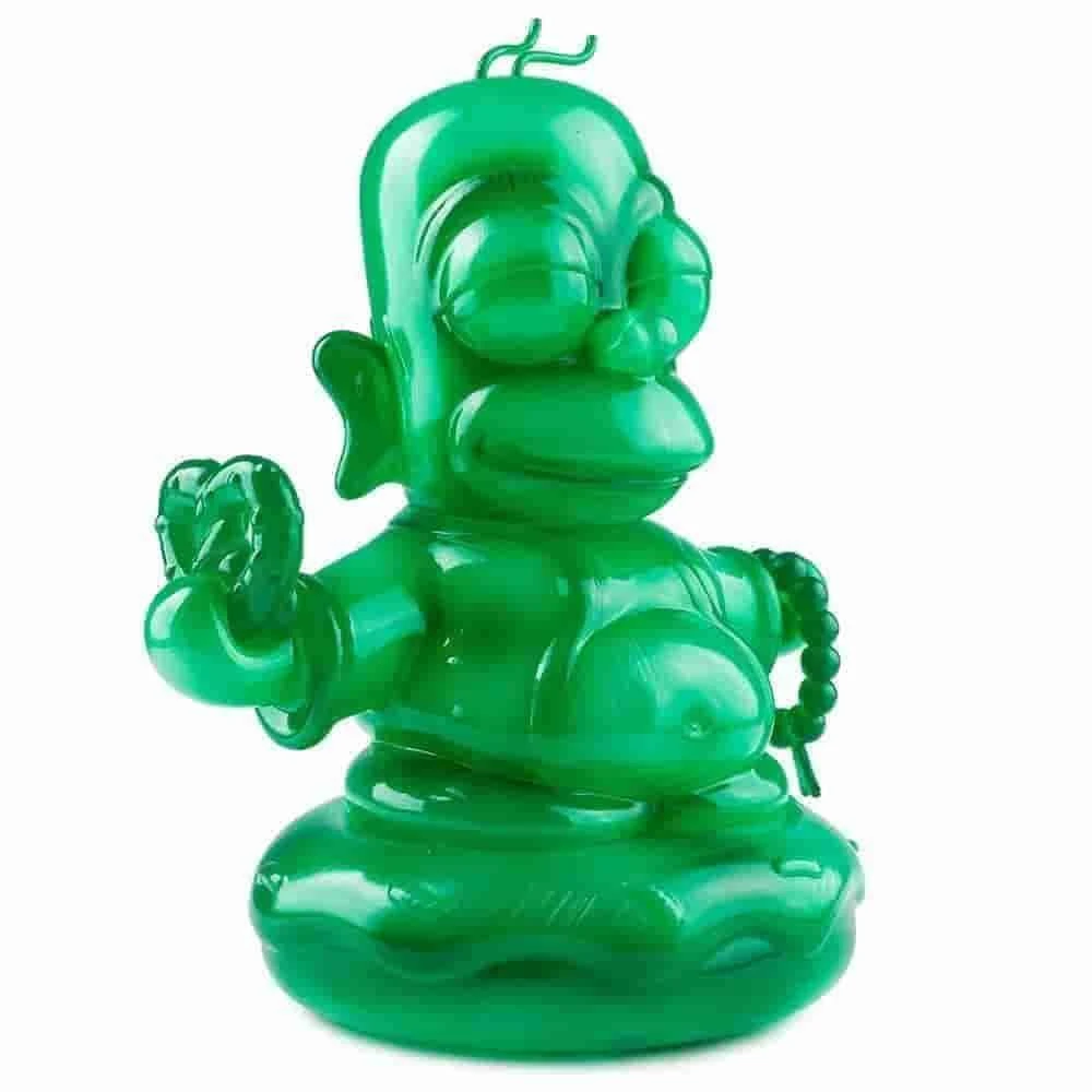 IamRetro Exclusive Medium 7" Jade Homer Buddha - The Simpsons X Kidrobot 8 IamRetro Exclusive Medium 7" Jade Homer Buddha - The Simpsons X Kidrobot