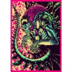 In Space No One Can Hear You By Godmachine X IamRetro Lithograph Print God Machine
