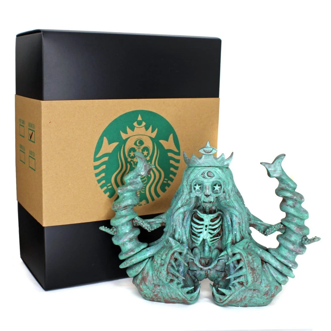 Slave To The Siren Aegean Sea (Patina Version) Medium Figure By RXse7en X Martian Toys 1 Slave To The Siren Aegean Sea (Patina Version) Medium Figure By RXse7en X Martian Toys