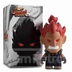 Akuma 7" Medium Vinyl Figure By Street Fighter X Kidrobot