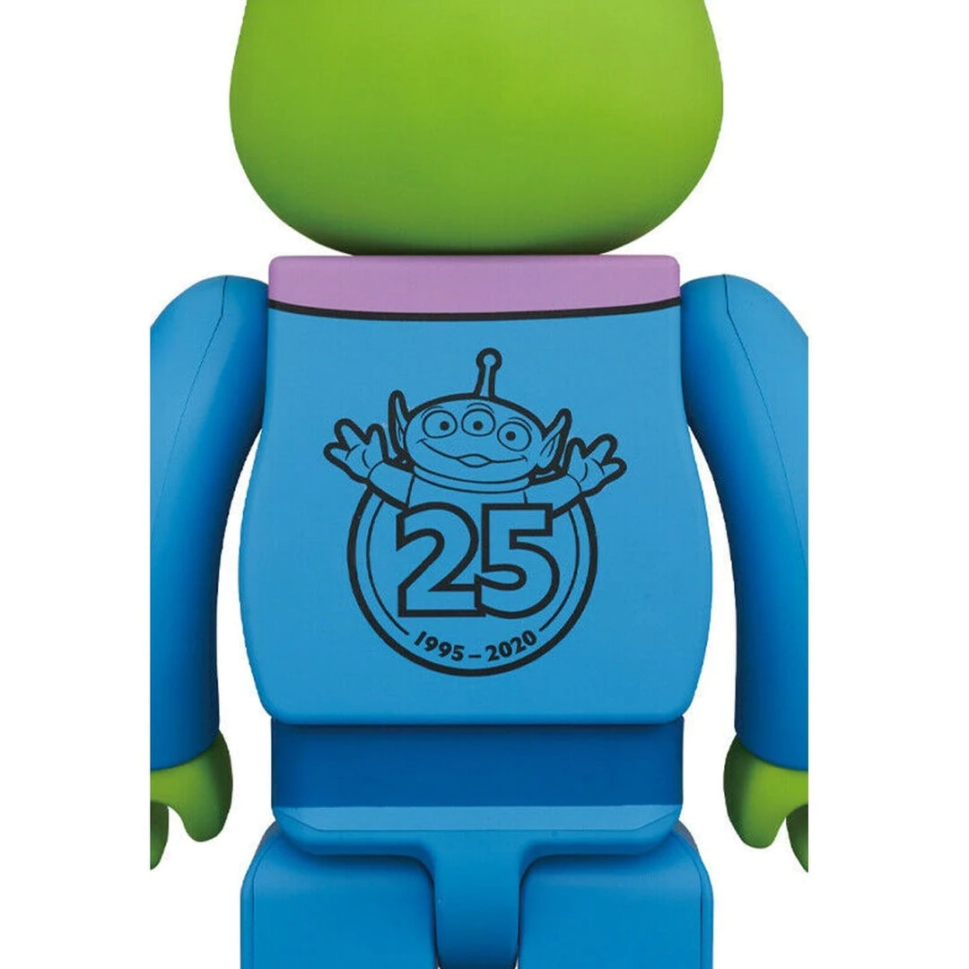 Toy Story Alien 400% + 100% Combo Bearbrick By Medicom Toys 2 Toy Story Alien 400% + 100% Combo Bearbrick By Medicom Toys