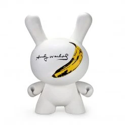 Andy Warhol Banana Signature Dunny 20" Fiberglass Sculpture By Kidrobot