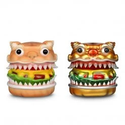 Medium Figures Hungry Burger Tiger By Andy Chen X SFBI Originals