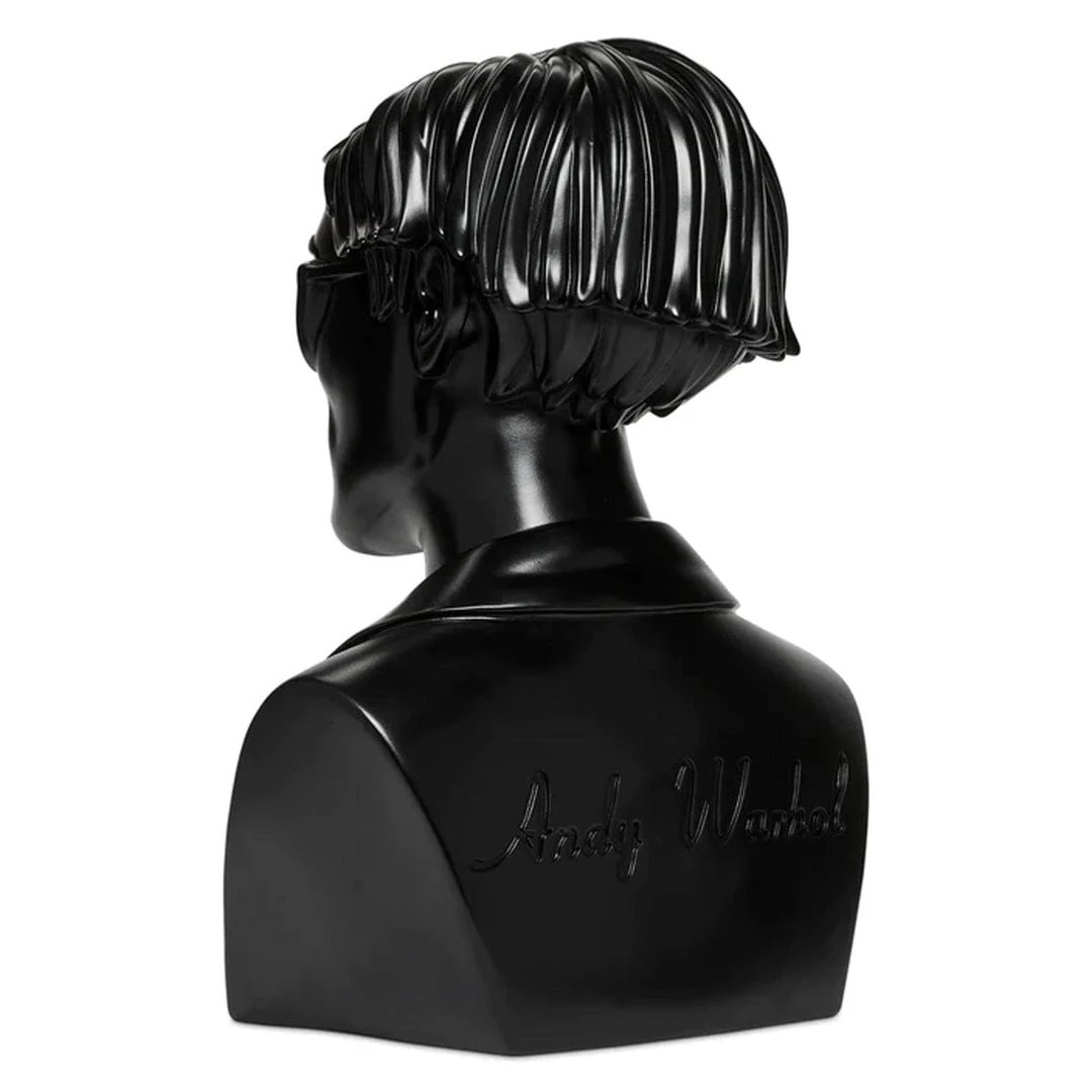 Andy Warhol Bust Black By Kidrobot 4 Andy Warhol Bust Black By Kidrobot