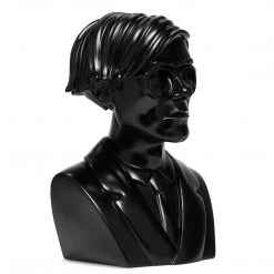 Andy Warhol Bust Black By Kidrobot 12 Andy Warhol Bust Black By Kidrobot