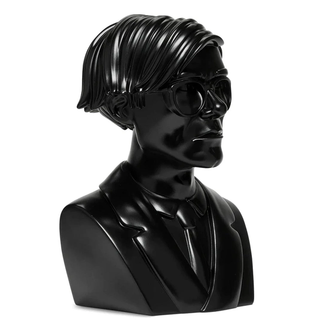 Andy Warhol Bust Black By Kidrobot 6 Andy Warhol Bust Black By Kidrobot