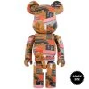 Medicom Toys Andy Warhol X Jean Michel Basquiat #2 Bearbrick 1000% By Medicom