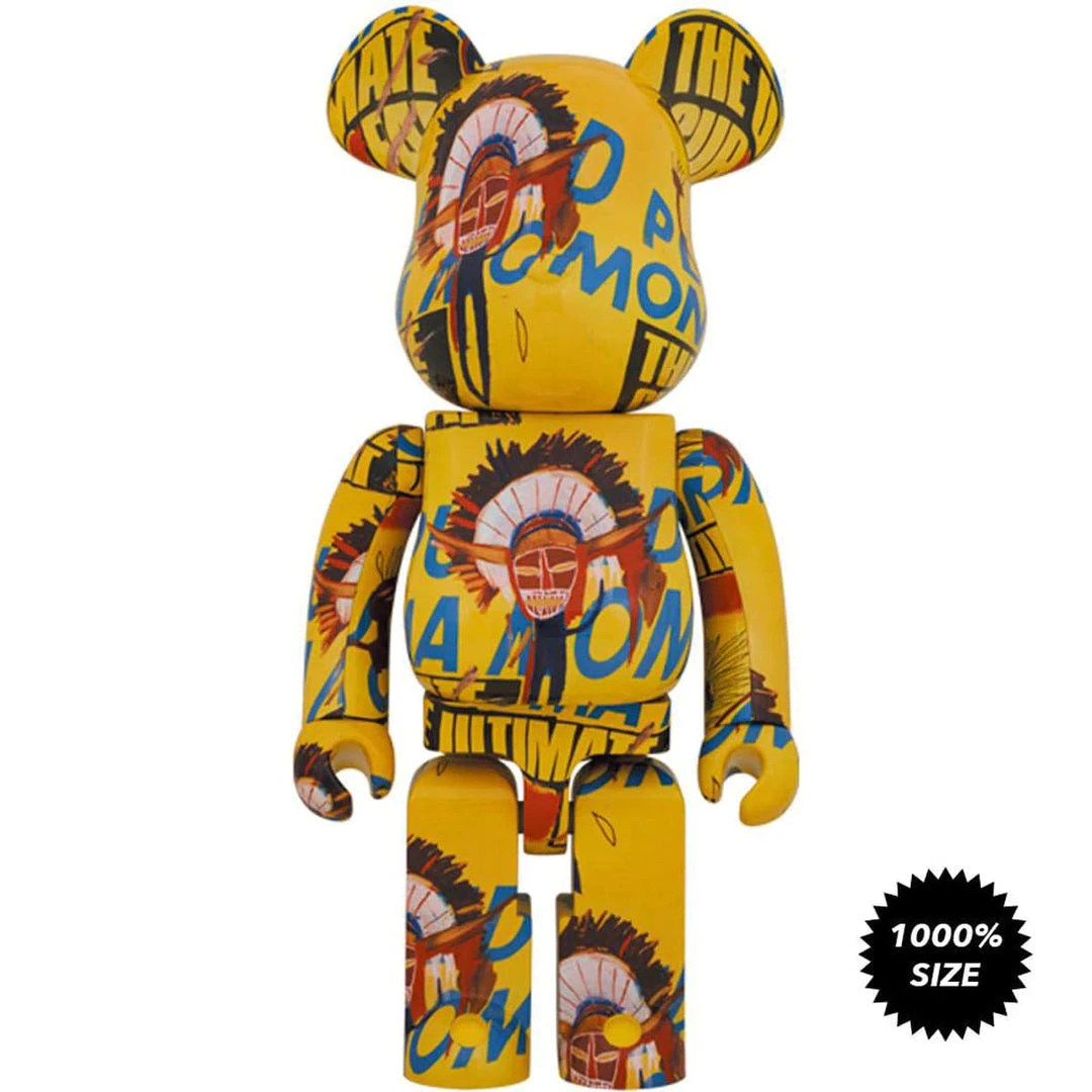 Medicom Toys Andy Warhol X Basquiat #3 Bearbrick 1000% By Medicom 1 Medicom Toys Andy Warhol X Basquiat #3 Bearbrick 1000% By Medicom