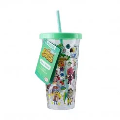 Animal Crossing To-Go Cup And Straw - Nintendo 7 Animal Crossing To-Go Cup And Straw - Nintendo