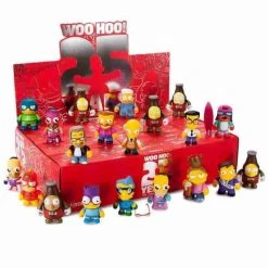 The Simpsons Kidrobot X Simpsons Anniversary Mini Figures- Display Case - 20 Pieces