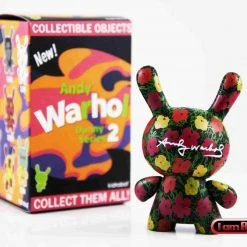 Art Flowers 3" Mini Figure - Andy Warhol Dunny Mini Series 2 By Kidrobot