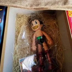 Astro Boy Gold Grin Metallic Exclusive Version - Ron English SFBI Original Popaganda