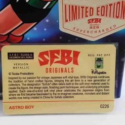Astro Boy Gold Grin Metallic Exclusive Version - Ron English SFBI Original Popaganda