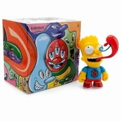 The Simpsons Kenny Scharf Bart 6" Medium Figure By Kidrobot