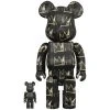 Medicom Toys Basquiat #8 Bearbrick 400% + 100% Combo By Medicom