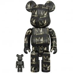 Medicom Toys Basquiat #8 Bearbrick 400% + 100% Combo By Medicom