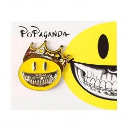 Biggie Crown Burger Pin By Ron English Popaganda