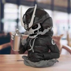 Ravager OG Black Edition Medium 7.3" Vinyl Figure By Quiccs X Martian Toys On Hand Ready To Ship