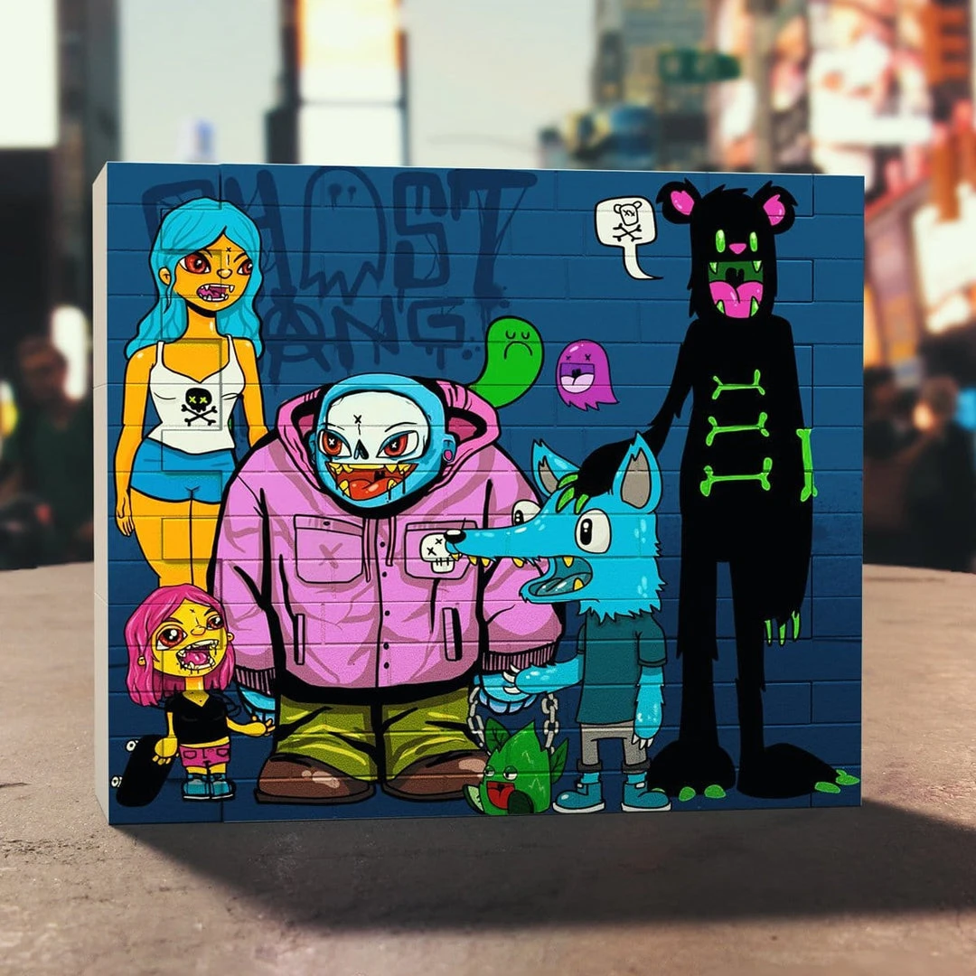 BlockBusterz DIY Brick Wall 3-Pack By Martian Toys 4 BlockBusterz DIY Brick Wall 3-Pack By Martian Toys